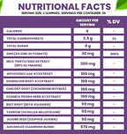 VIDAVITE Liver Cleanse Detox & Repair Gummies — Sugar-free, US-Made, 1500mg Milk Thistle Supplement with Artichoke, Dandelion and 20+ Herbs — Liver Support Supplement for Men & Women(60 Vegan Gummies)