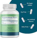 BESTVITE Folic Acid 1000mcg (Vitamin B9) (240 Vegetarian Capsules) - No Dicalcium Phosphate - No Stearates -No Silicon Dioxide - Non GMO - Gluten Free