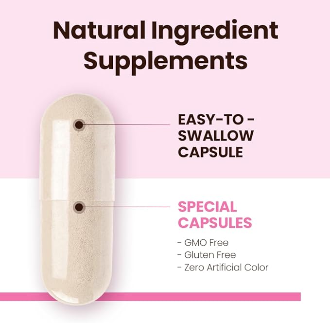 JUNG KWAN JANG Sleep Support GABA Complex 500mg with American Ginseng - Sleep Aid Supplement for Meditation Support, Better Sleep, and Increased Energy, 60 Capsules for Men and Women