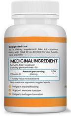 Liposomal Vitamin C Capsules - Enhanced Absorption, 60 Count