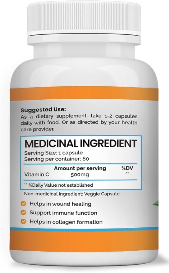 Liposomal Vitamin C Capsules - Enhanced Absorption, 60 Count