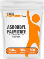 BulkSupplements.com Ascorbyl Palmitate Powder - Vitamin C Ester, Vitamin C Supplement - Gluten Free, 500mg per Serving, 250g (8.8 oz) (Pack of 1)
