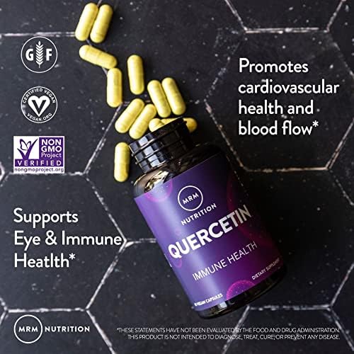 MRM Quercetin 500mg, 60 Vegetarian Capsules