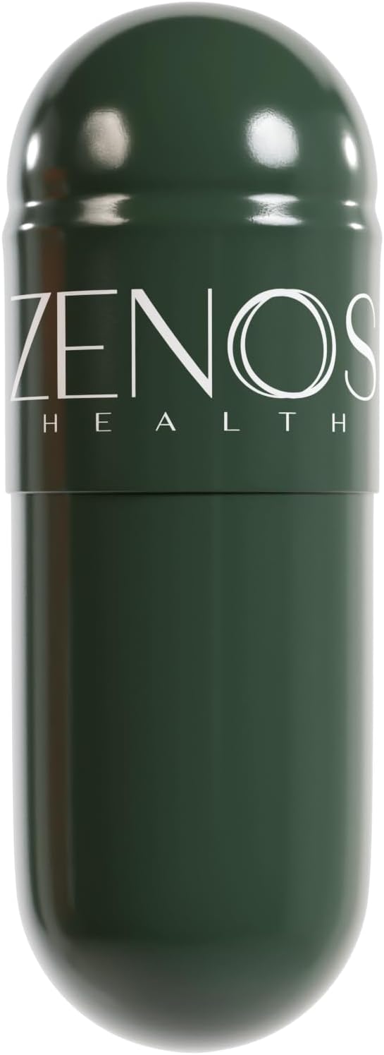 Zenos Health BeautyZen - Beauty Supplement for Hair Growth with DHT Blocker, Biotin Collagen Keratin & Antioxidants Supplement, Androgen Blocker, Anti Aging, Keratin Complex - Made in USA, 120 Caps