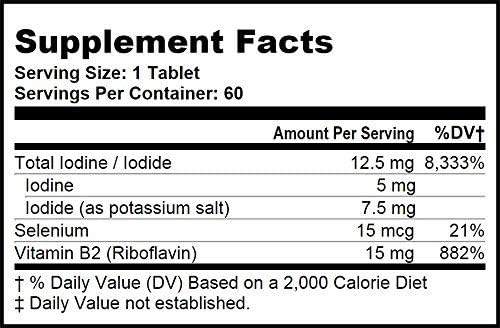 IOPlus by Pure Horizon Niacin-Free Iodine Supplement - 5 Bottles…
