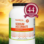 NutriBiotic - Sodium Ascorbate Buffered Vitamin C Powder, 5 Lb | Vegan, Non-Acidic & Easier on Digestion Than Ascorbic Acid | Essential Immune Support & Antioxidant Supplement | Gluten & GMO Free