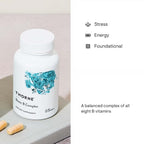 THORNE - Basic B Complex (60 Capsules) & Berberine (60 Capsules) Bundle - Supports Heart Health, Immune System Function & Brain Health - Gluten Free, Dairy Free