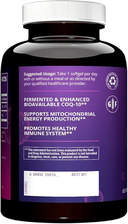 MRM Coq-10 100mg (Pel Delivery System) as Ubiquinone, 60-Softgels