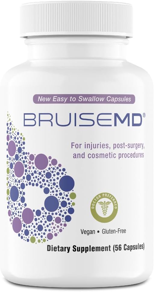 Bromelain 500mg 2,400GDU/g Supplement with Zinc and Vitamin C for Swelling, Inflammation, and Discoloration, Easy to Swallow Capsules (14-Day Supply) - Advanced Formula