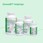 Eicosa3FF SnipCaps Omega 3 Free Fatty Acid Capsules for Dogs - Large, 120 ct