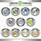 Amazing Formulas Vitamin C with Rose HIPS and Citrus Bioflavonoids | 240 Tablets Supplement | Non-GMO | Gluten Free | Made in USA