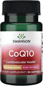 Swanson Coq10 100 100 Milligrams 50 Sgels