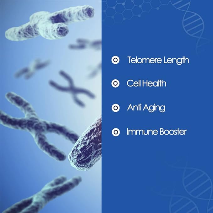 CAW Hypersorption Cycloastragenol 5Mg | Telomere Length Support | DNA Health Immunity Boost Anti-Aging | 30 Enteric-Coated Capsules 1 Bottle