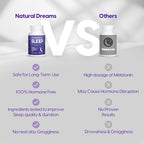 Univera Natural Dreams Melatonin-Free, Gentle Sleep Support, Natural Sleep, Maizinol, Valerian Root, Chamomile Flower, GABA, Magnesium - 60 Capsules