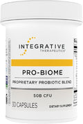 Integrative Therapeutics Pro-Biome - Probiotic Blend for Digestive Health & Immune Support* - Daily Probiotic for Gastrointestinal Health* - Dairy-Free & Gluten-Free - 30 Capsules (30 Servings)