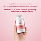 BB Company Radiancy | Vaginal Probiotics for Vaginal Dryness, pH Balance | Fights Itch, Odor | Anti-Aging | Hyaluronic Acid, Probiotics, Vitamin C, Multi Collagen | 2 Pack