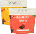 Rootless Seaweed Daily Bites – Double Strawberry & Orange Pistachio – 2 Week Supply for Hormone & Thyroid Health | 100% Daily Iodine, Whole Food Ingredients – 2 Pack
