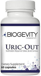 Uric-Out Ultimate Uric Acid Support - 11 Powerful Extracts - Celery Seed, Tart Cherry Concentrate, Chanca Piedra - Uric Acid Cleanse 60 Caps
