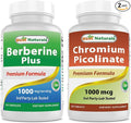Best Naturals Berberine Plus 1000mg & Chromium Picolinate 1000mcg