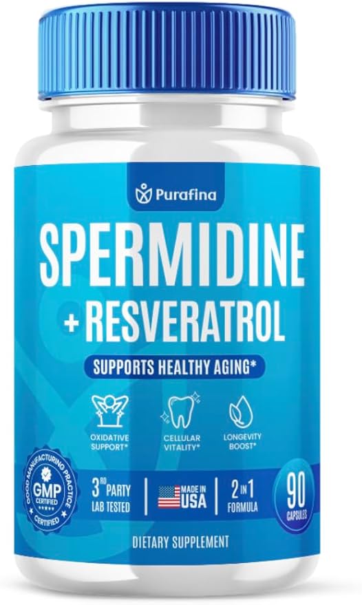 Spermidine Capsules with Resveratrol (60 Capsules)