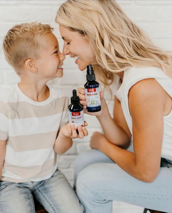 Silver Biotics Liquid 30 PPM Patented Multivalent SilverSol Technolology | Bio-Hacking Immune Building Natural Support |4 oz. Dropper