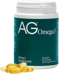 AG1 Omega 3 Fish Oil Softgels – 2000mg EPA & DHA from Wild-Caught Fish, Supports Heart, Brain & Joint Health | 90 Capsules | Athletic Greens Supplement
