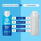 Koia Plant Based Protein Shake, Vanilla Bean, 20g Protein, 3g Sugar, 6g Prebiotic Fiber, 21 Vitamins & Minerals, Meal Replacement Drinks, Dairy-Free, Gluten-Free, Non-GMO, 11 Fl Oz (Pack of 12)