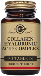 Solgar Collagen Hyaluronic Acid Complex - 30 Tablets - With Hydrolyzed Collagen Type 2 & Chondroitin - Non-GMO, Gluten & Dairy Free - 30 Servings