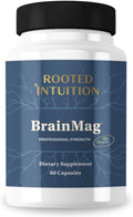 BrainMag - Magnesium L-Threonate Capsules for Focus, Memory & Restful Sleep | Non-Habit Forming Cognitive Support | 60 Capsules