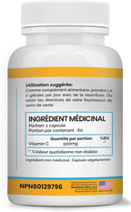 Liposomal Vitamin C Capsules - Enhanced Absorption, 60 Count
