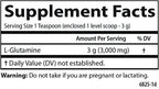 Carlson - L-Glutamine Powder, Free-Form Amino Acid, 3 g, Muscle Tissue Production & Function, Immune Support, 3.53 oz (100 g)