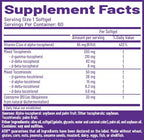 AOR Total E 445 mg, 60 Softgels, 60-Day Supply, Vitamin E Complex with CoQ10 – Advanced Antioxidant Blend for Overall Wellness, Skin & Hair Health