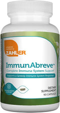 Zahler ImmunAbreve, Powerful Immune System Support, Contains Vitamin C Pantothenic Acid Echinacea and More, Certified Kosher (90 Capsules)