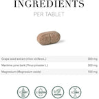 NEW NORDIC Active Legs Strong, Grape Seed, Maritime Pine Bark, Magnesium, Non-GMO and Gluten Free, 30 Count (Pack of 1)