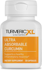 OmegaXL TurmericXL Natural Joint Support Supplement 250mg Turmeric Extract Delivers 45x More Curcumin - High Absorption, Gluten-Free – 30 Veggie Capsules