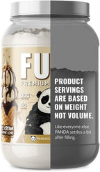 Underground Bio Labs Panda Fuel Premium Protein Whey,Hydrolyzed Collagen,Casein,Probiotics, Enzymes, Keto Friendly,Time Release, 25 Servings (2.5 Pound, Ice Cream Sundae Cone)