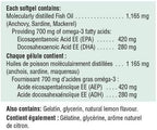 Jamieson Omega 3 -Extra Strength-No Fishy Aftertaste, 100 softgels