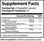 Conquest Fit Flow Defense D‑Mannose Cranberry UTI Support Supplement, 60 Veggie Capsules – Bladder & Urinary Tract Health Formula
