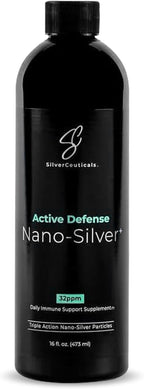 Colloidal Silver w/Nano Technology - 32ppm 16oz - 8X More Effective - Natural Immune Support - Save the Sick Days - Ages 5 & Up - Outperforms Higher PPM Silvers - No Taste & Smell - 3rd Party Tested