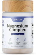 Snap Triple Magnesium Complex for Women & Men for Sleep & Muscle Support – 400mg, 3-in-1 Magnesium Supplement – Bisglycinate, Citrate & Oxide – Chelated for High-Absorption, 60 Vegetarian Capsules