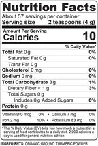 BareOrganics Turmeric Root Powder Superfood, Dietary Supplement, 8 Oz