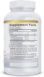 Nordic Naturals ProOmega 2000, Lemon Flavor - 90 Soft Gels - 2150 mg Omega-3 - Ultra High-Potency Fish Oil - EPA & DHA - Promotes Brain, Eye, Heart, & Immune Health - Non-GMO - 45 Servings