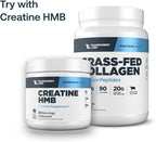Transparent Labs Grass-Fed Collagen Peptides Powder - Chocolate Collagen Powder for Men & Women, 22G Grassfed Bovine Hydrolyzed Collagen Peptides for Skin, Hair, Bones & Muscle Recovery - 30 Servings