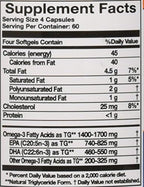 Omega Sufficiency Lemon 240 Capsules