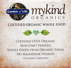 Garden of Life Calcium Supplement with Magnesium & Organic Vitamin D3 K2, Made from Whole Foods, Gluten-Free, 90 Count (Pack of 6)
