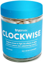 TruBrain Clockwise | Nicotinamide | NAD Booster | Increases Energy & Promotes Anti Aging | Cell Immunity