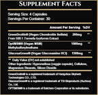 Vegan Glucosamine Chondroitin MSM Joint Support Supplement for Women and Men. Snow Mushroom Chondrotin Sulfate OptiMSM® Mobility, Cartilage & Flexibility Support Shellfish-Free, Non-GMO 120 Capsules