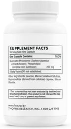 THORNE - Immune Support Duo - Quercetin Phytosome & NAC for Balanced Immune and Respiratory Wellness - 30 Servings