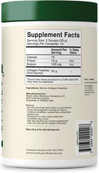 Great Lakes Wellness Collagen Peptides Powder – Supports Skin, Hair, Nails, Joints & Digestion – Hydrolyzed, Quick Dissolve, Non-GMO, Keto & Kosher – Pure Collagen Protein (10 oz, 14 Servings)