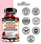 Women's Multivitamin Gummies with Vitamin A C B6 B12 D & E Vitamins for Immune Support - Gummy Multivitamin for Women for Bone Breast Skin Joint & Energy Dietary Supplement, Mixed Berry Flavor, 60 Ct